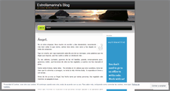 Desktop Screenshot of estrellamarina.wordpress.com