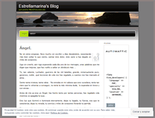 Tablet Screenshot of estrellamarina.wordpress.com