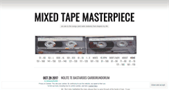 Desktop Screenshot of mixedtapemasterpiece.wordpress.com