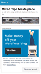 Mobile Screenshot of mixedtapemasterpiece.wordpress.com
