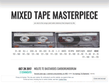 Tablet Screenshot of mixedtapemasterpiece.wordpress.com