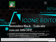 Tablet Screenshot of iconeeditora.wordpress.com