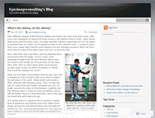 Tablet Screenshot of epicimageconsulting.wordpress.com