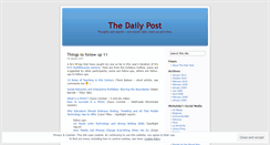 Desktop Screenshot of michalska.wordpress.com