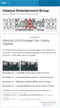 Mobile Screenshot of katalyzed.wordpress.com