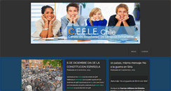 Desktop Screenshot of ceelechile.wordpress.com