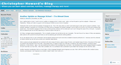Desktop Screenshot of christopherdhoward.wordpress.com