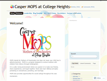 Tablet Screenshot of caspermopsatcollegeheights.wordpress.com