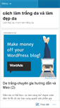 Mobile Screenshot of cachlamtrangdat.wordpress.com
