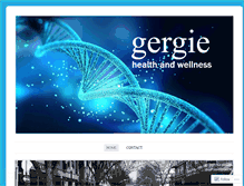 Tablet Screenshot of gergie.wordpress.com