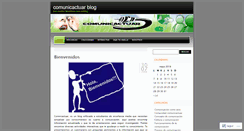 Desktop Screenshot of comunicactuar.wordpress.com