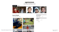 Desktop Screenshot of egemenesas.wordpress.com