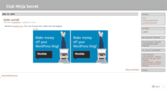 Desktop Screenshot of cpclubninja.wordpress.com