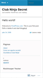 Mobile Screenshot of cpclubninja.wordpress.com