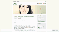 Desktop Screenshot of letuyet.wordpress.com
