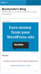 Mobile Screenshot of buchynski.wordpress.com