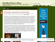 Tablet Screenshot of muddledmuse.wordpress.com