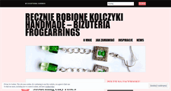 Desktop Screenshot of frogearings.wordpress.com