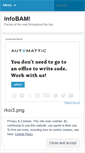 Mobile Screenshot of infobam.wordpress.com