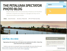 Tablet Screenshot of petalumaspectatorphotoblog.wordpress.com