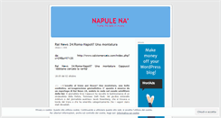 Desktop Screenshot of napolitania.wordpress.com