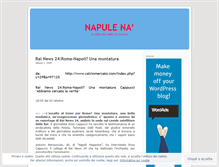 Tablet Screenshot of napolitania.wordpress.com