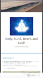 Mobile Screenshot of bodymindheartandsoul.wordpress.com