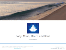 Tablet Screenshot of bodymindheartandsoul.wordpress.com