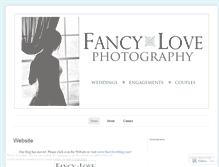 Tablet Screenshot of fancyloveblog.wordpress.com