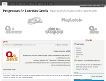 Tablet Screenshot of programasloterias.wordpress.com