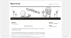 Desktop Screenshot of marceletlili.wordpress.com