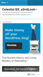 Mobile Screenshot of celestialelf.wordpress.com