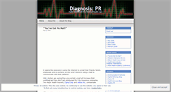 Desktop Screenshot of diagnosispr.wordpress.com