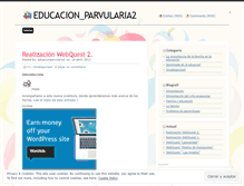 Tablet Screenshot of eduacionparvularia2.wordpress.com