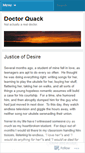 Mobile Screenshot of doctorquack.wordpress.com