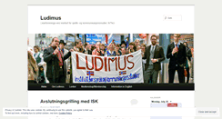 Desktop Screenshot of ludimus.wordpress.com