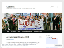 Tablet Screenshot of ludimus.wordpress.com