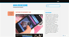 Desktop Screenshot of analoguejunk.wordpress.com