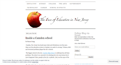 Desktop Screenshot of njfaceofeducation.wordpress.com