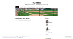 Desktop Screenshot of nlbeast.wordpress.com