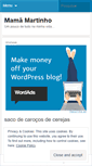 Mobile Screenshot of mamamartinho.wordpress.com