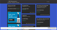 Desktop Screenshot of probewegung.wordpress.com