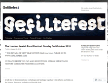 Tablet Screenshot of gefiltefest.wordpress.com