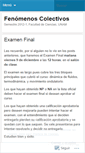 Mobile Screenshot of fcolectivos2011.wordpress.com