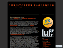 Tablet Screenshot of cfagerberg.wordpress.com
