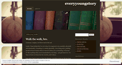 Desktop Screenshot of everyyoungstory.wordpress.com