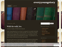 Tablet Screenshot of everyyoungstory.wordpress.com