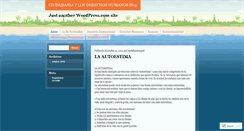 Desktop Screenshot of ciudadaniaraquel.wordpress.com