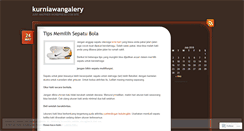 Desktop Screenshot of kurniawangalery.wordpress.com
