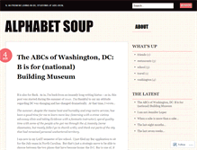 Tablet Screenshot of abcdcsoup.wordpress.com
